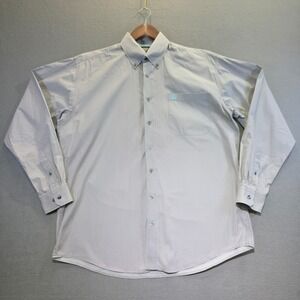 Cinch Men's Brown Long Sleeve Button‎ Up Shirt Size Medium